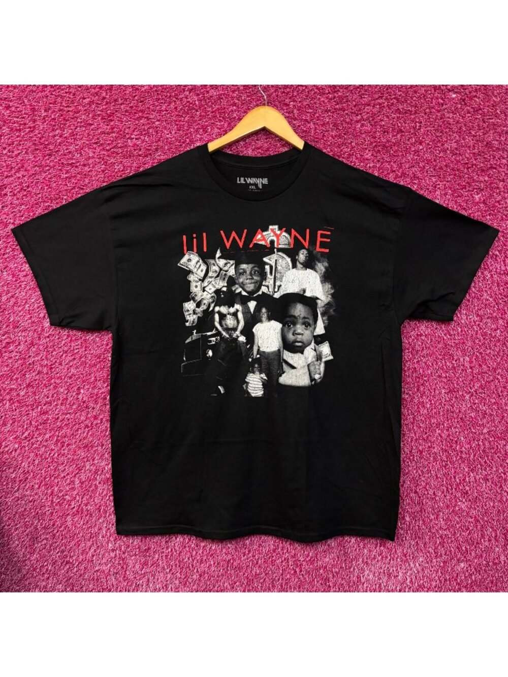 Lil Wayne The Carter Album Covers Graphic Design T-shirt XXL